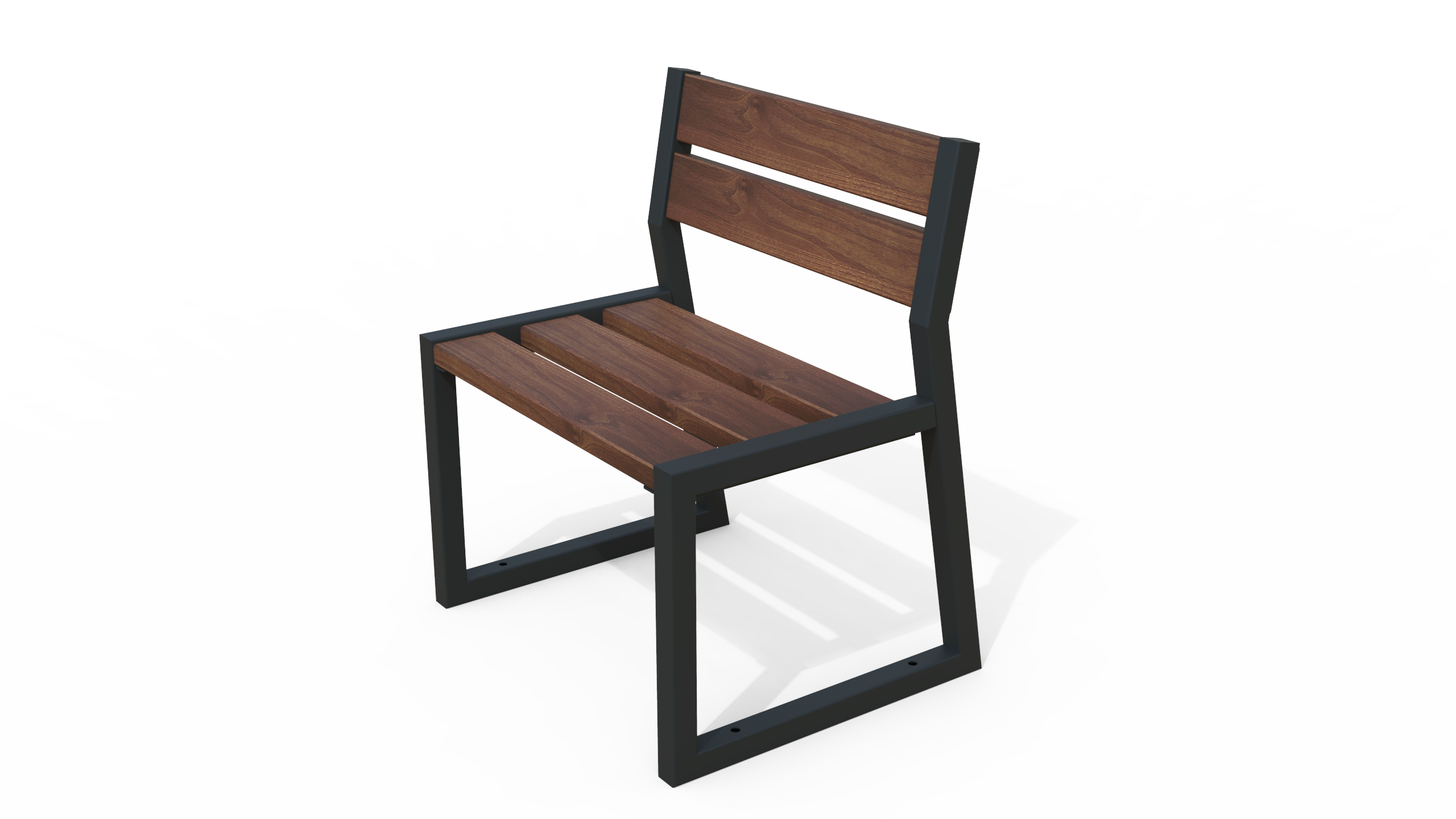 Chaise LIGNIS bois metal
