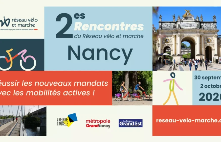 2es rencontres du Réseau Vélo et Marche - Nancy