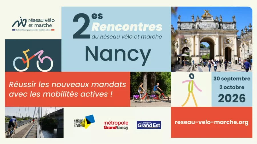 2es rencontres du Réseau Vélo et Marche - Nancy