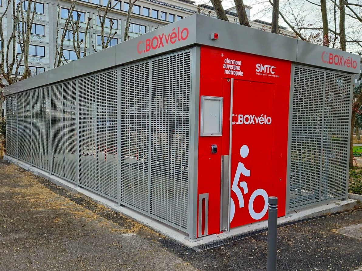 Abri vélo ALTAO® Spacio - Clermont-Ferrand Métropole