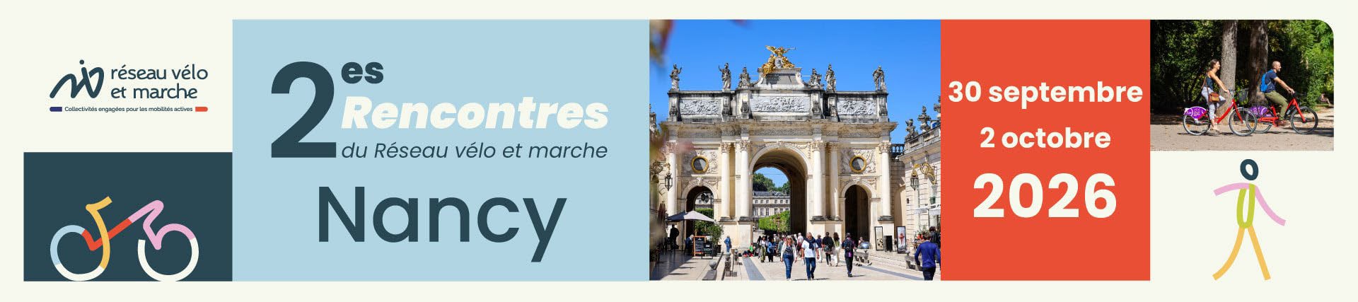 2es rencontres du Réseau Vélo et Marche - Nancy