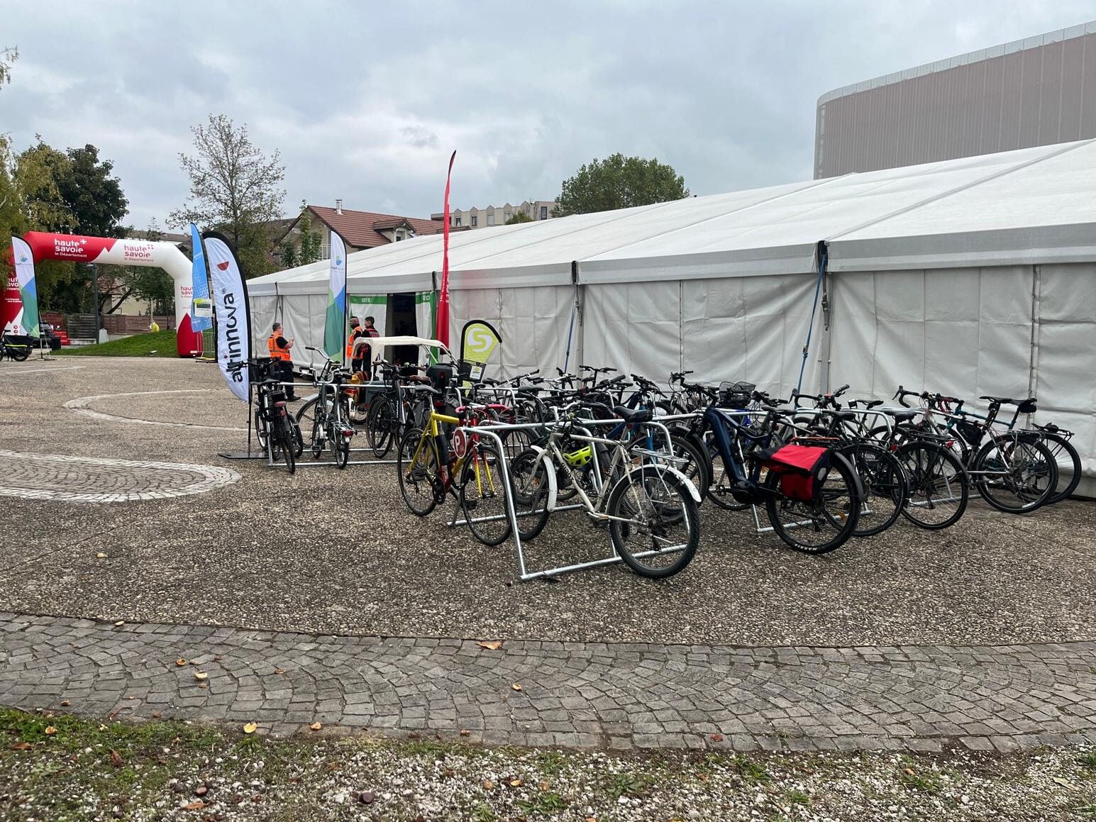 Parking Vélo aux 1ères Rencontres du Réseau vélo et marche, 2025